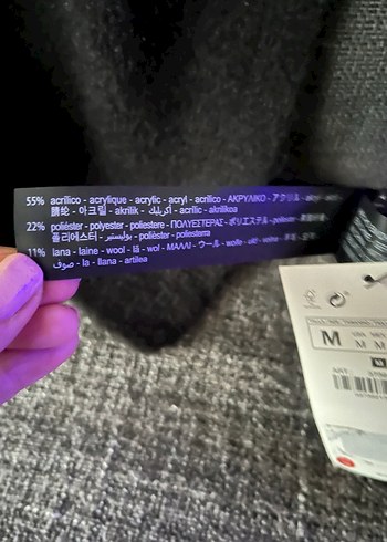 Zara Siyah Atkı&Bere - Görsel 8