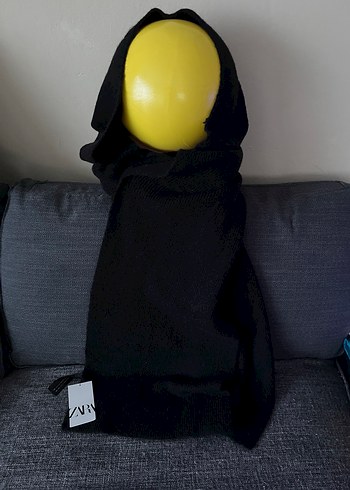 Zara Siyah Atkı&Bere - Görsel 3