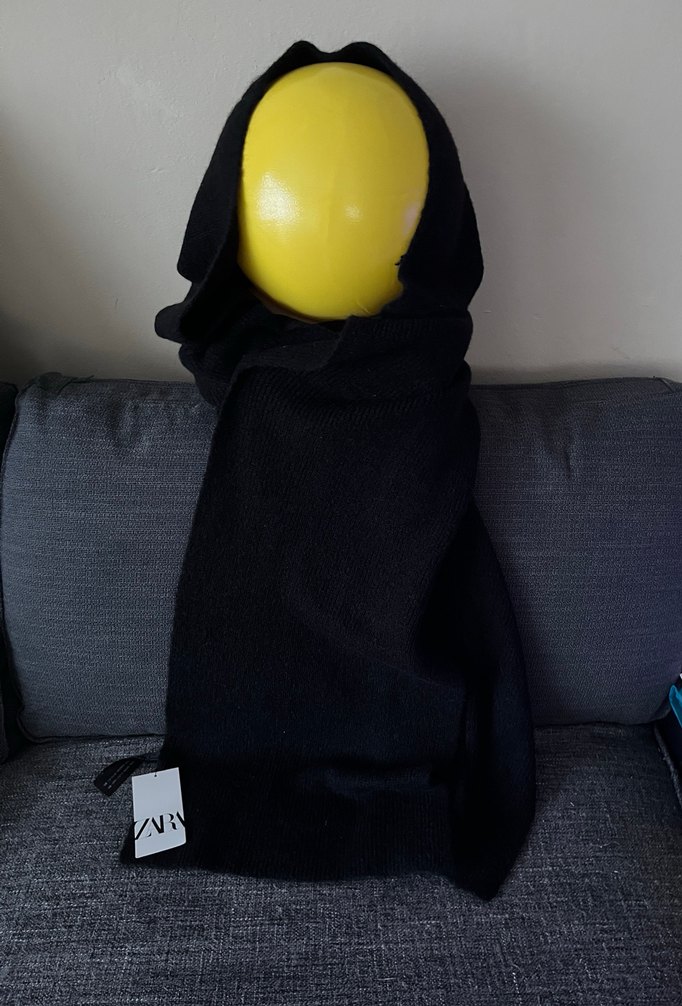 Zara Siyah Atkı&Bere - Görsel 3