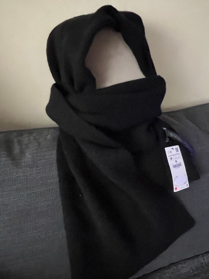 Zara Siyah Atkı&Bere - Görsel 2