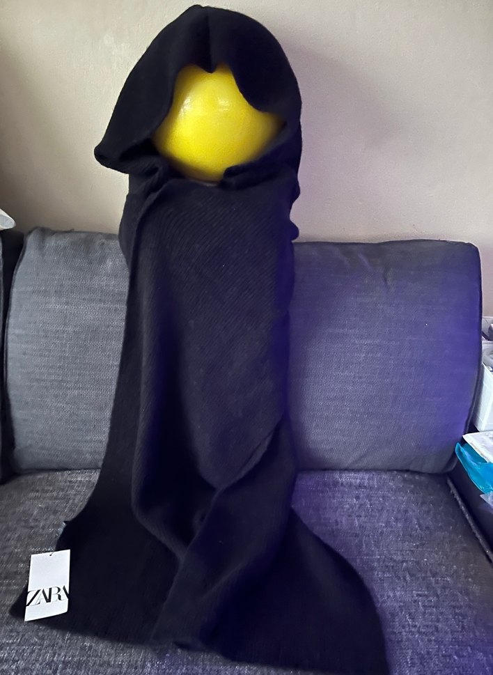 Zara Siyah Atkı&Bere - Görsel 4