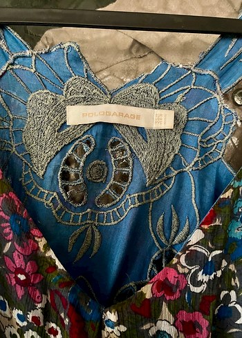 Polo Garage Çiçekli Mini Elbise - Görsel 3