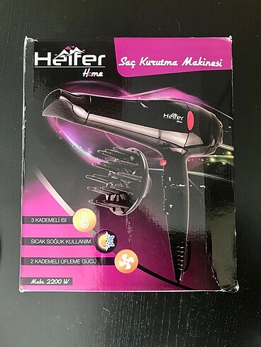 Heifer Profesyonel Saç Kurutma Makinesi (Vigolu)