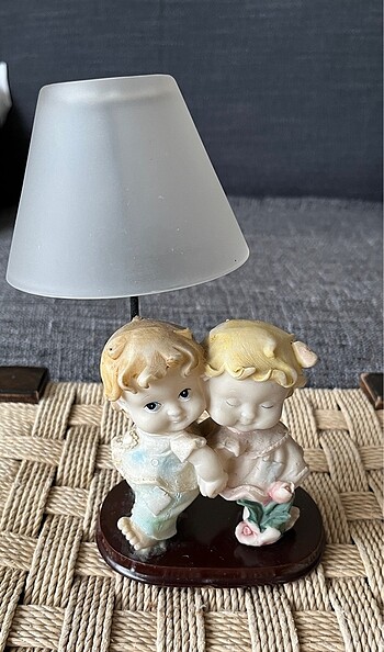 Tealight mumlu biblo abajur