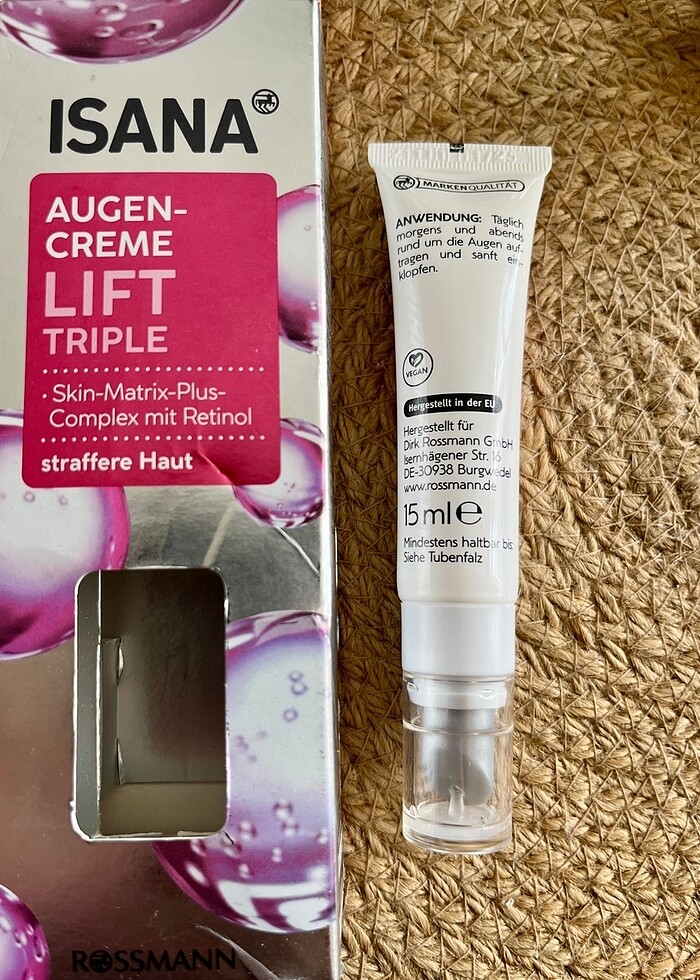 İsana Triple Lift Retinol Göz Kremi - Görsel 2