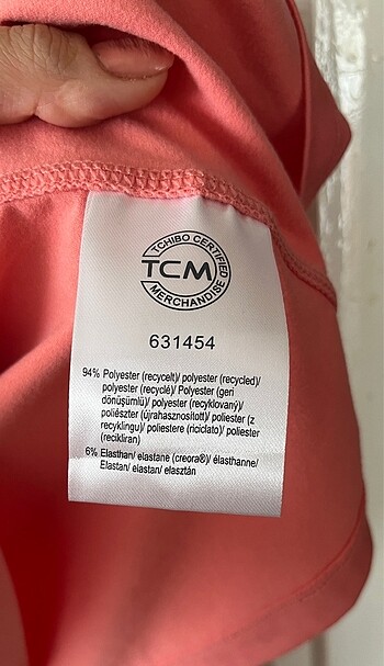 m Beden pembe Renk Tchibo Termal Spor Tişörtü