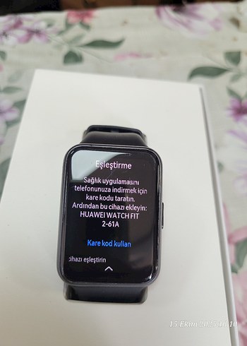 Huawei Watch Fit 2 siyah Akıllı Saat - Görsel 4