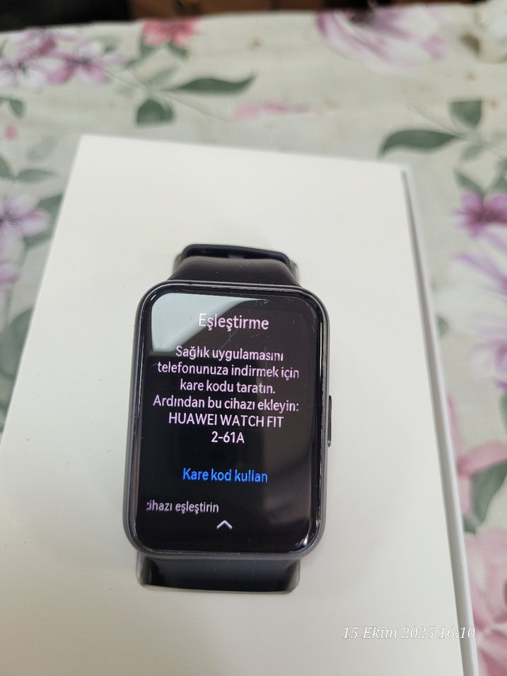 Huawei Watch Fit 2 siyah Akıllı Saat - Görsel 4