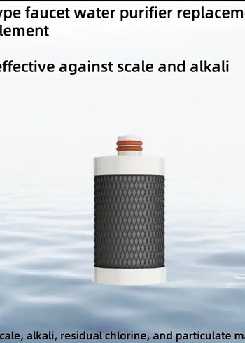 Gri ve Beyaz Su Arıtma Filtresi Seti - Görsel 4