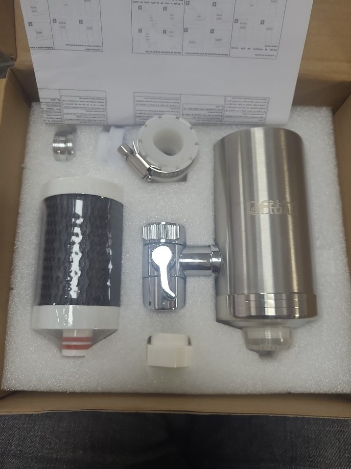 Gri ve Beyaz Su Arıtma Filtresi Seti - Görsel 2