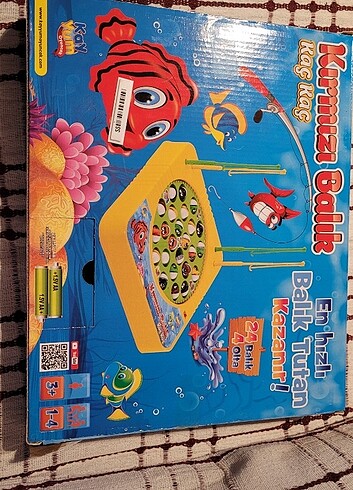 Kayyum kırmızı balık yakalama oyunu