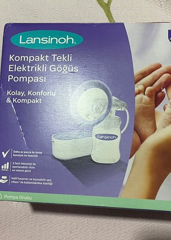 Lansinoh Kompakt Tekli Elektrikli Göğüs Pompası