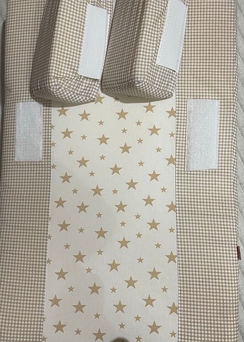 Desenli Bebek reflü yatagı - Görsel 4