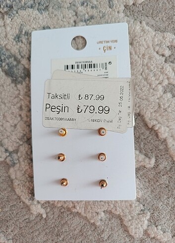Diğer Küpe seti