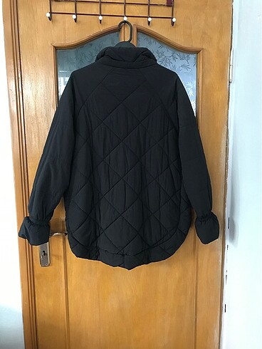 m Beden siyah Renk oversize mont
