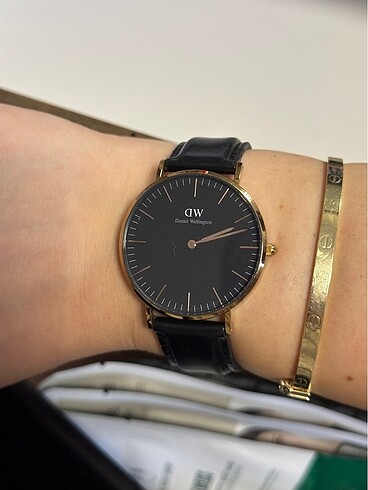 Beden siyah Renk Daniel Wellington Saat