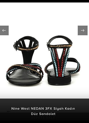 Nine West Nine West Kadın Taşlı Şık Sandalet