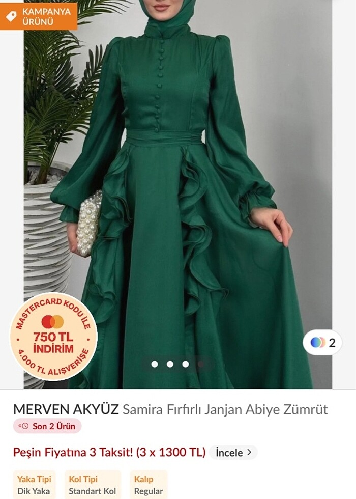 Tesettür abiye - Görsel 2