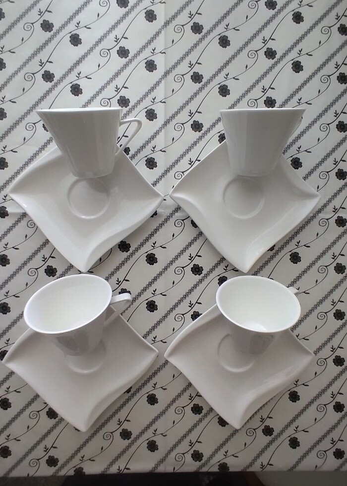 4lu karaca fincan takımı  - Görsel 4