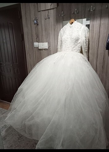 Tesettür gelinlik - Görsel 2