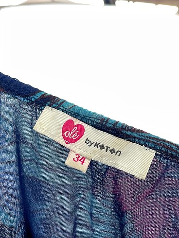 34 Beden çeşitli Renk Koton Günlük Elbise %70 İndirimli.