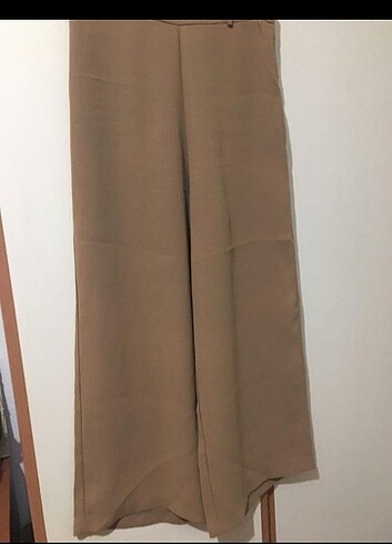 Camel bol kesim pantolon 