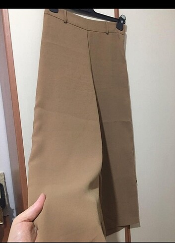 Zara Camel bol kesim pantolon