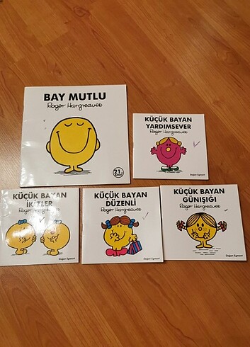 Bay mutlu serisi 5 kitap - Roger Hargreaves