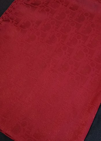 Dior Bordo Jakar Şal - Görsel 3