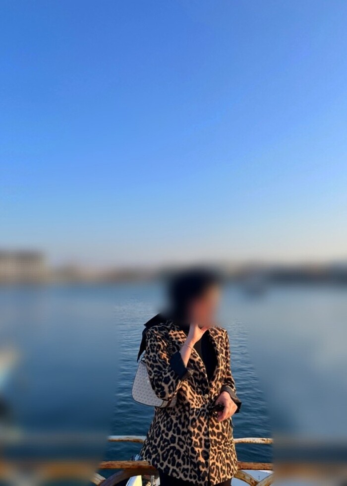 Yırtmaçlı Leopar Desen Blazer - Görsel 2