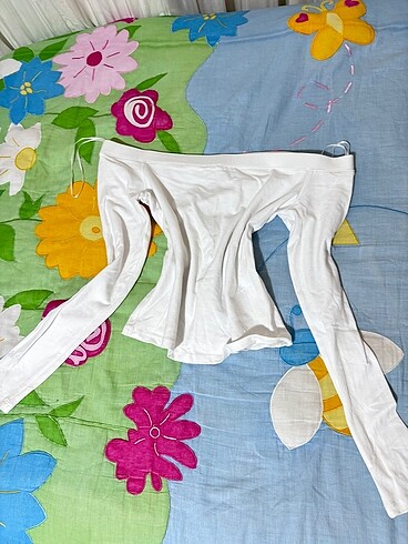 H&M h&m omuzları açık crop