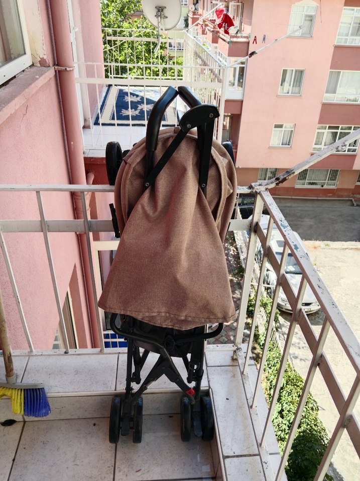 Koyu Kahverengi Babyforce Bebek Arabası - Görsel 3