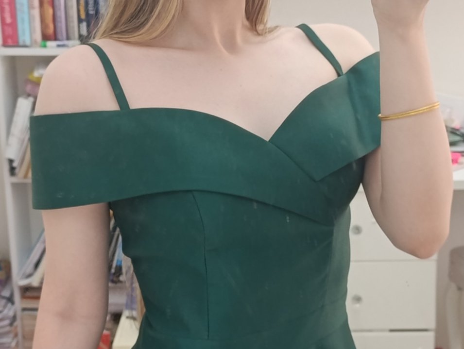 Zümrüt Yeşili Abiye Elbise - Görsel 2