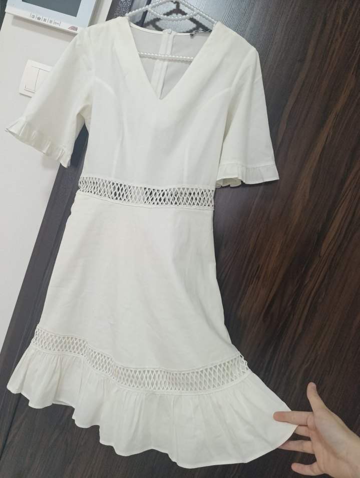 Yazlık Beyaz Elbise - Görsel 3