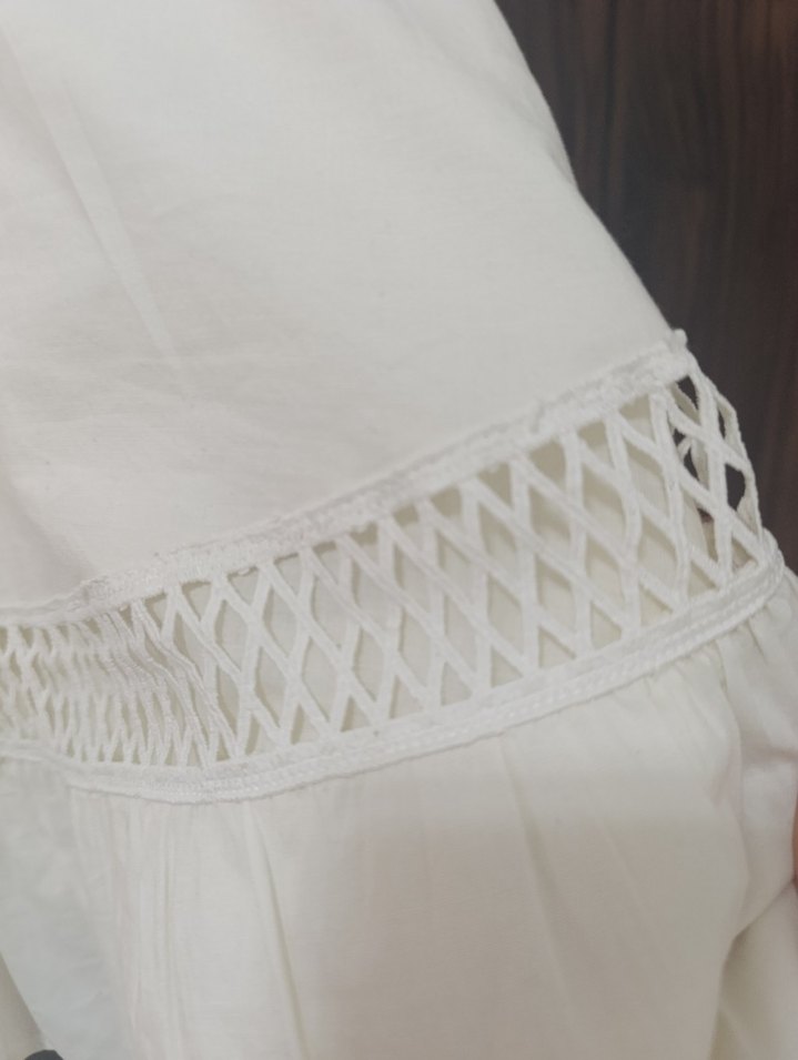 Yazlık Beyaz Elbise - Görsel 5