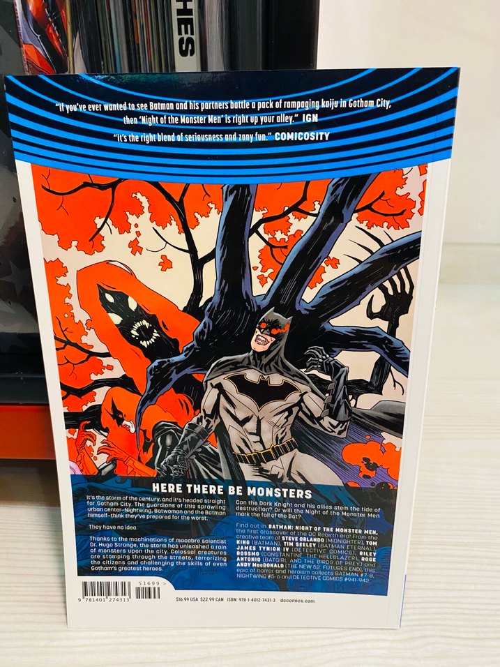 Batman: Night of the Monster Men Çizgi Roman - Görsel 2