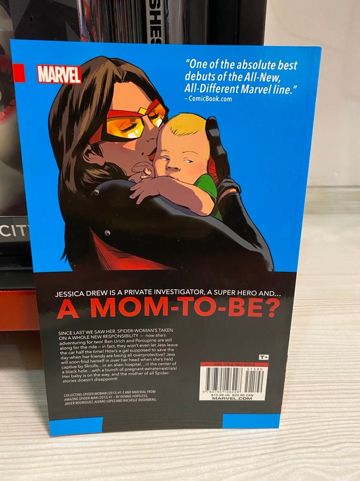 Spider-Woman Hamile Çizgi Roman - Görsel 2