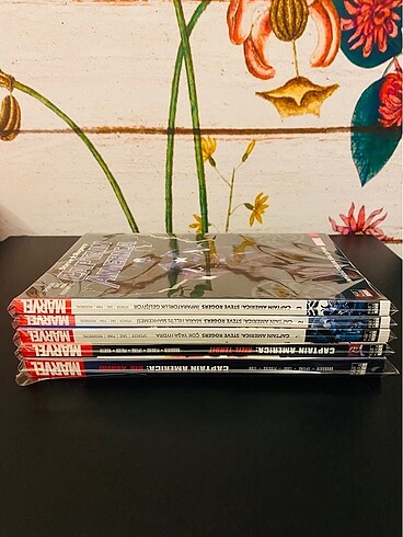 Marvel Captain America 5 Kitap SET