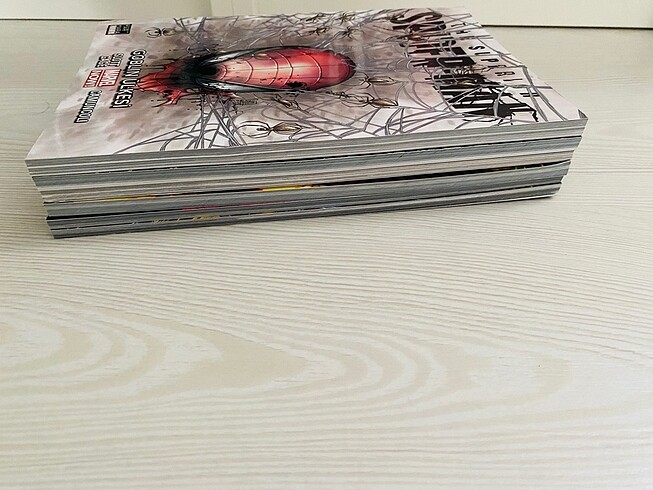 Beden Renk Superior Spiderman Set Çizgi Roman