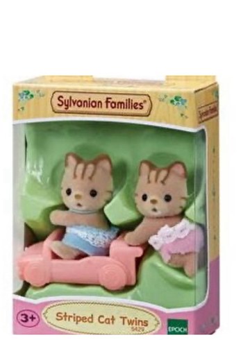 Sylvanian Families Çizgili Kedi İkizleri Figür