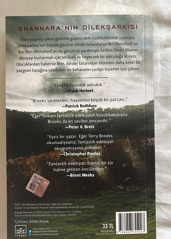 Shannara Efsanesi: Dilek Şarkısı - Terry Brooks - Görsel 2