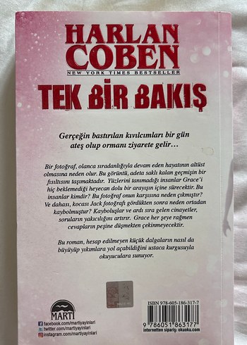 Harlan Coben - Tek Bir Bakış - Görsel 2