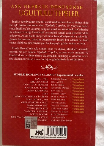 Uğultulu Tepeler - Emily Brontë - Görsel 2