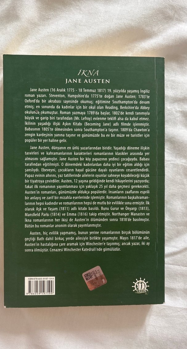 Jane Austen - İkna - Görsel 2