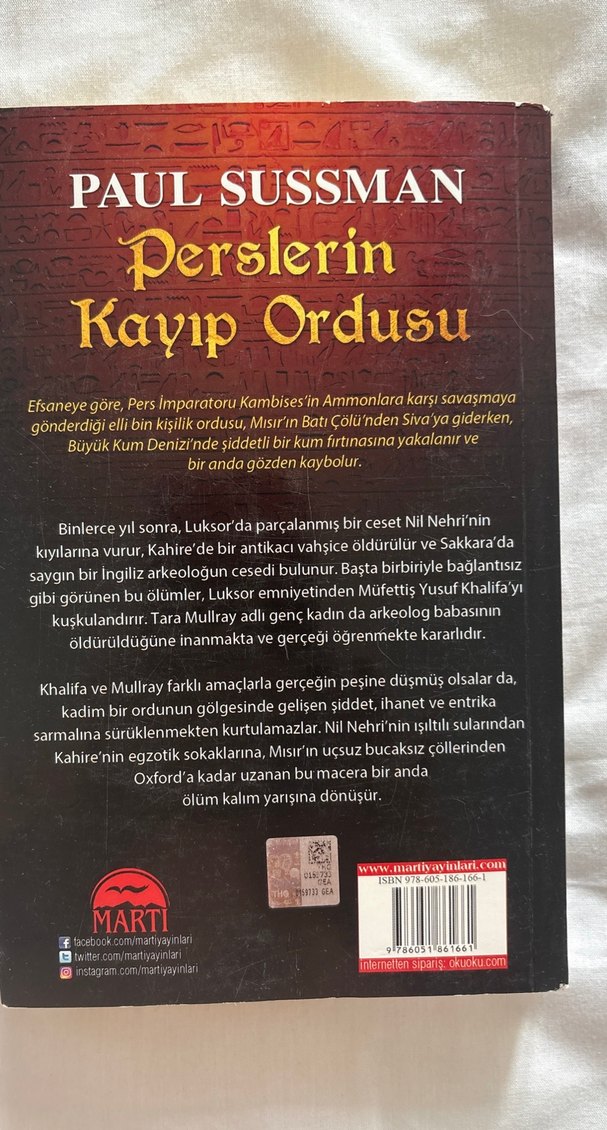 Perslerin Kayıp Ordusu - Paul Sussman - Görsel 2