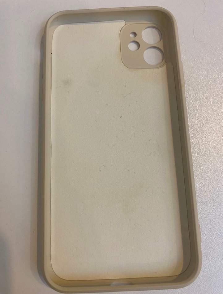 İPhone 11 Bej Harita Desenli Telefon Kılıfı - Görsel 2