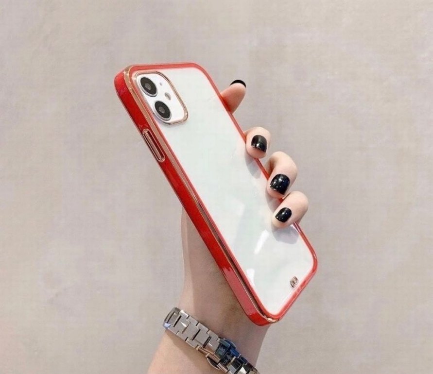 İPhone 11 Parlak Kırmızı Telefon Kılıfı - Görsel 2