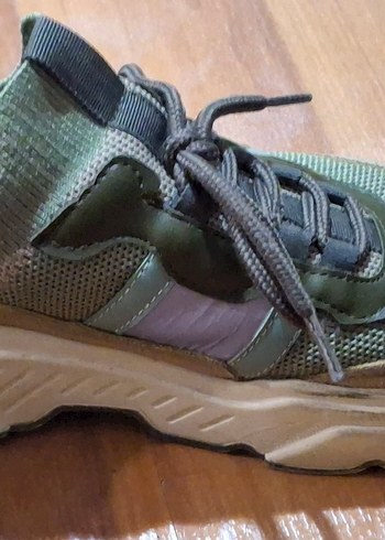 Kamuflaj Desenli Kadın Spor Ayakkabı. - Görsel 3