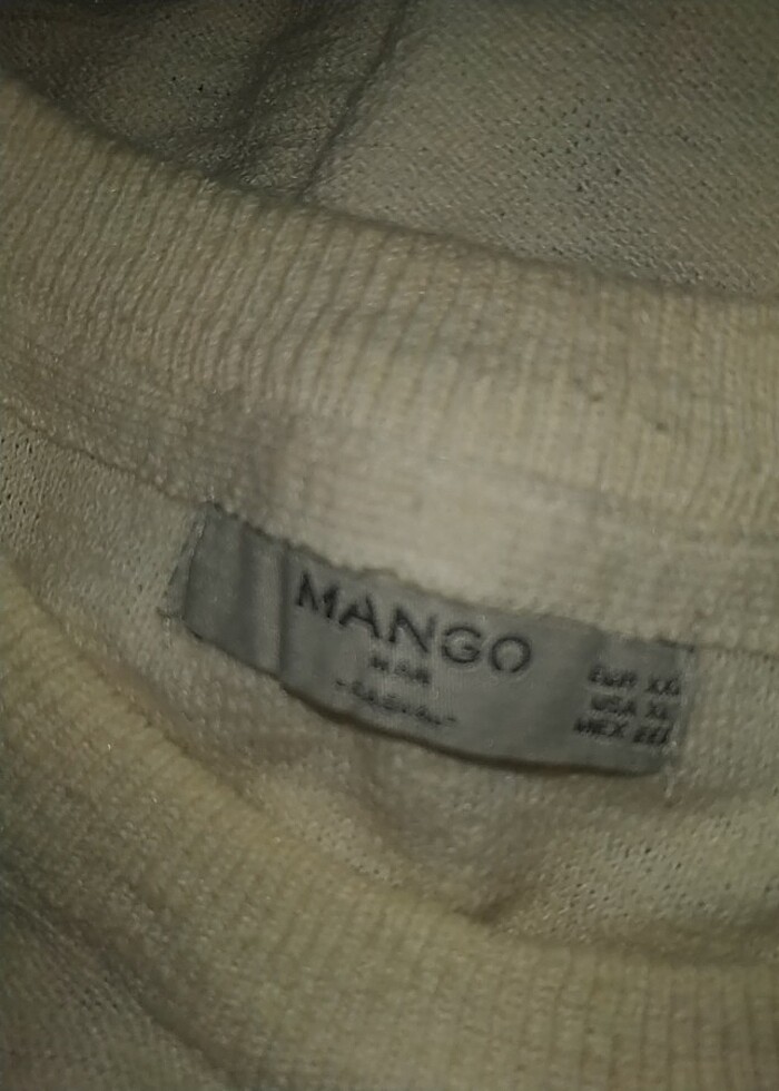 Mango erkek kazak - Görsel 2