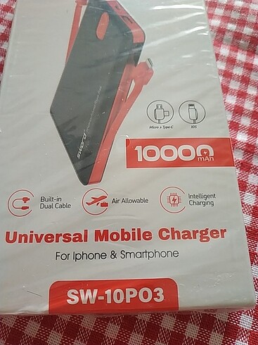 Powerbank.li-polymer battery.Universal mobile charger. - Görsel 2